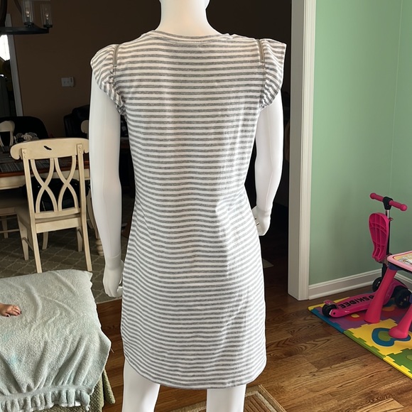 MICHAEL Michael Kors striped dress with zipper detail - Picture 4 of 5